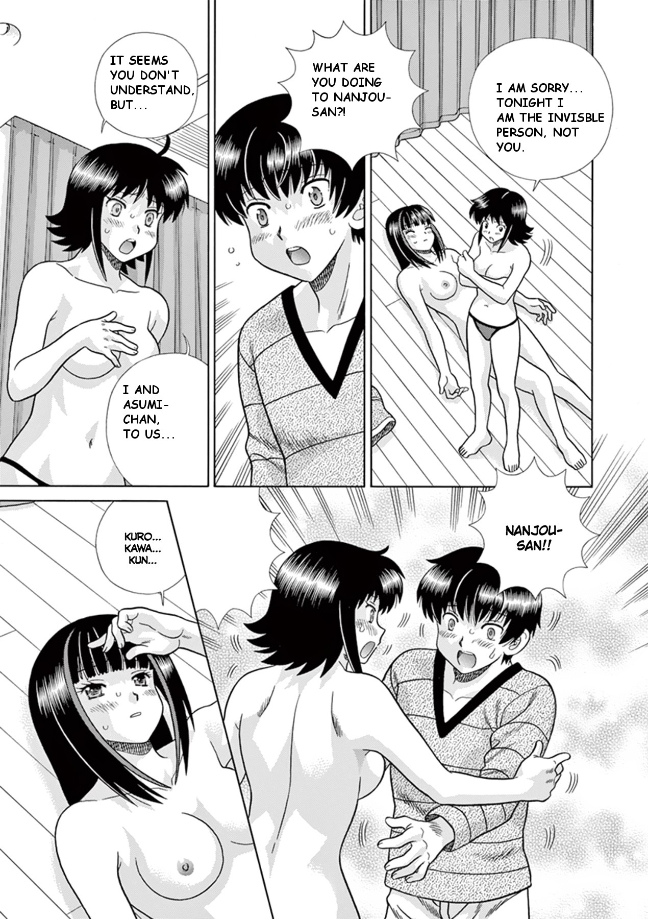Toumei Ningen Kyoutei Chapter 34 page 15 - Chapter 34: You can't be with her