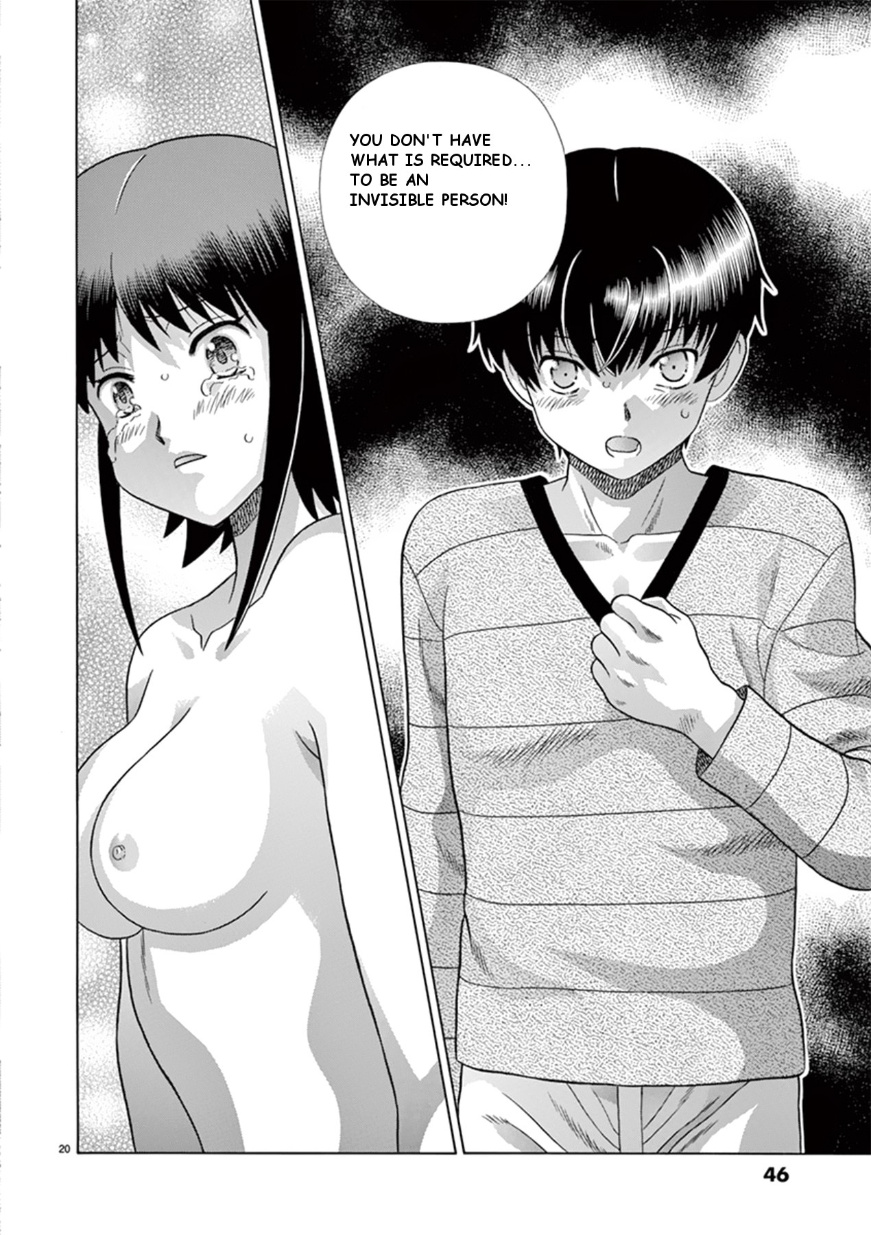 Toumei Ningen Kyoutei Chapter 34 page 20 - Chapter 34: You can't be with her