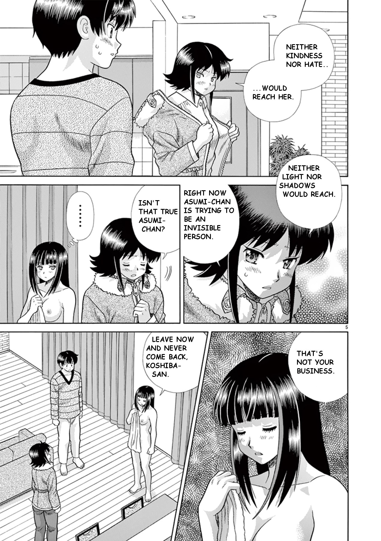 Toumei Ningen Kyoutei Chapter 35 page 5 - Chapter 35: She's beyond your reach