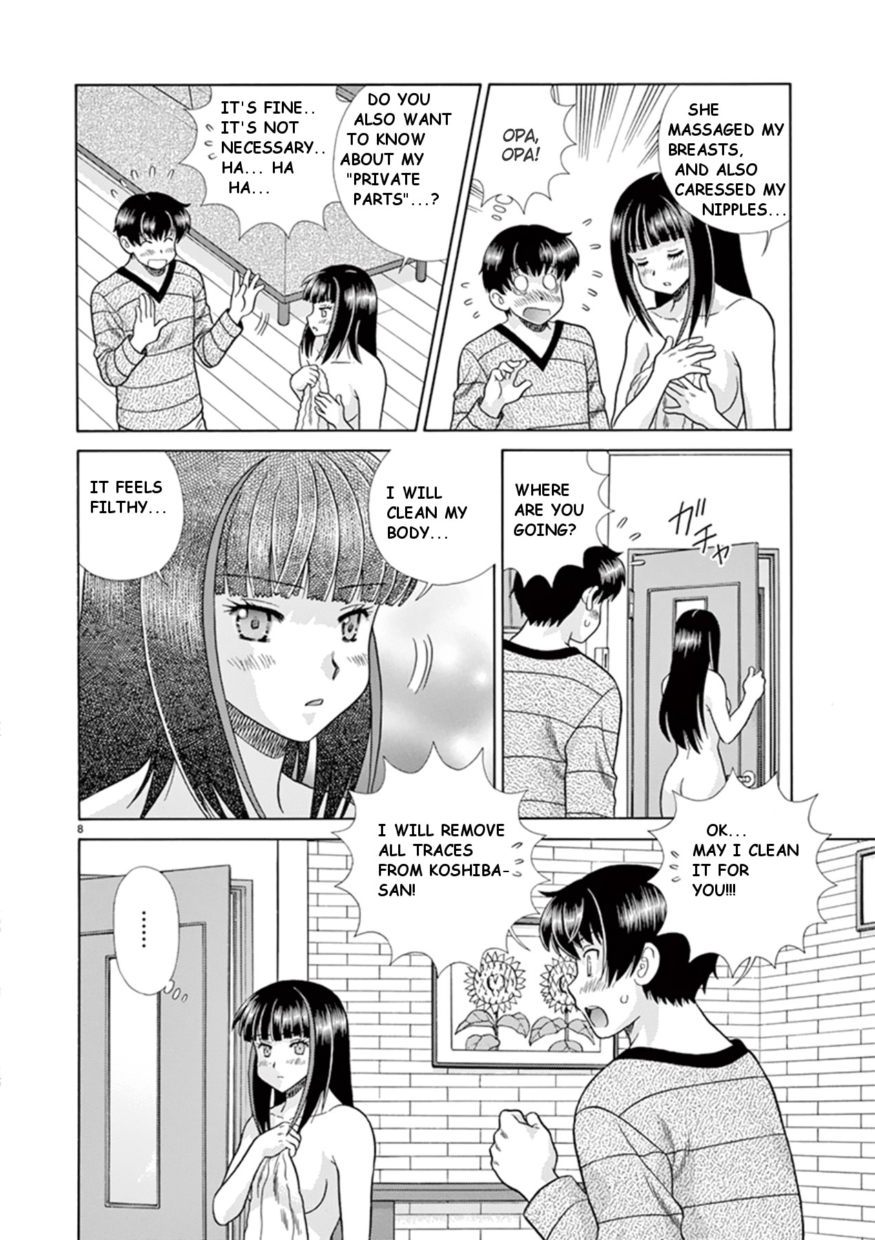 Toumei Ningen Kyoutei Chapter 35 page 8 - Chapter 35: She's beyond your reach