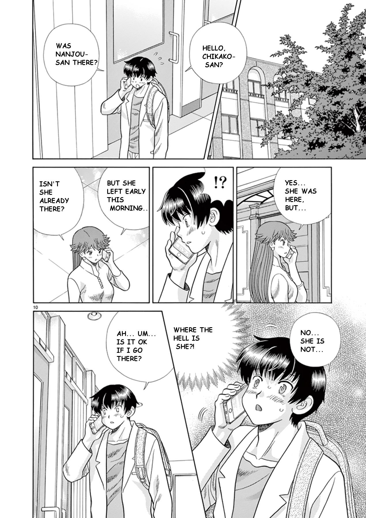 Toumei Ningen Kyoutei Chapter 36 page 10 - Chapter 36: Don't die