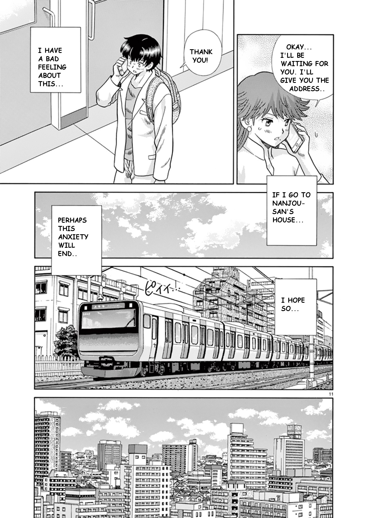 Toumei Ningen Kyoutei Chapter 36 page 11 - Chapter 36: Don't die