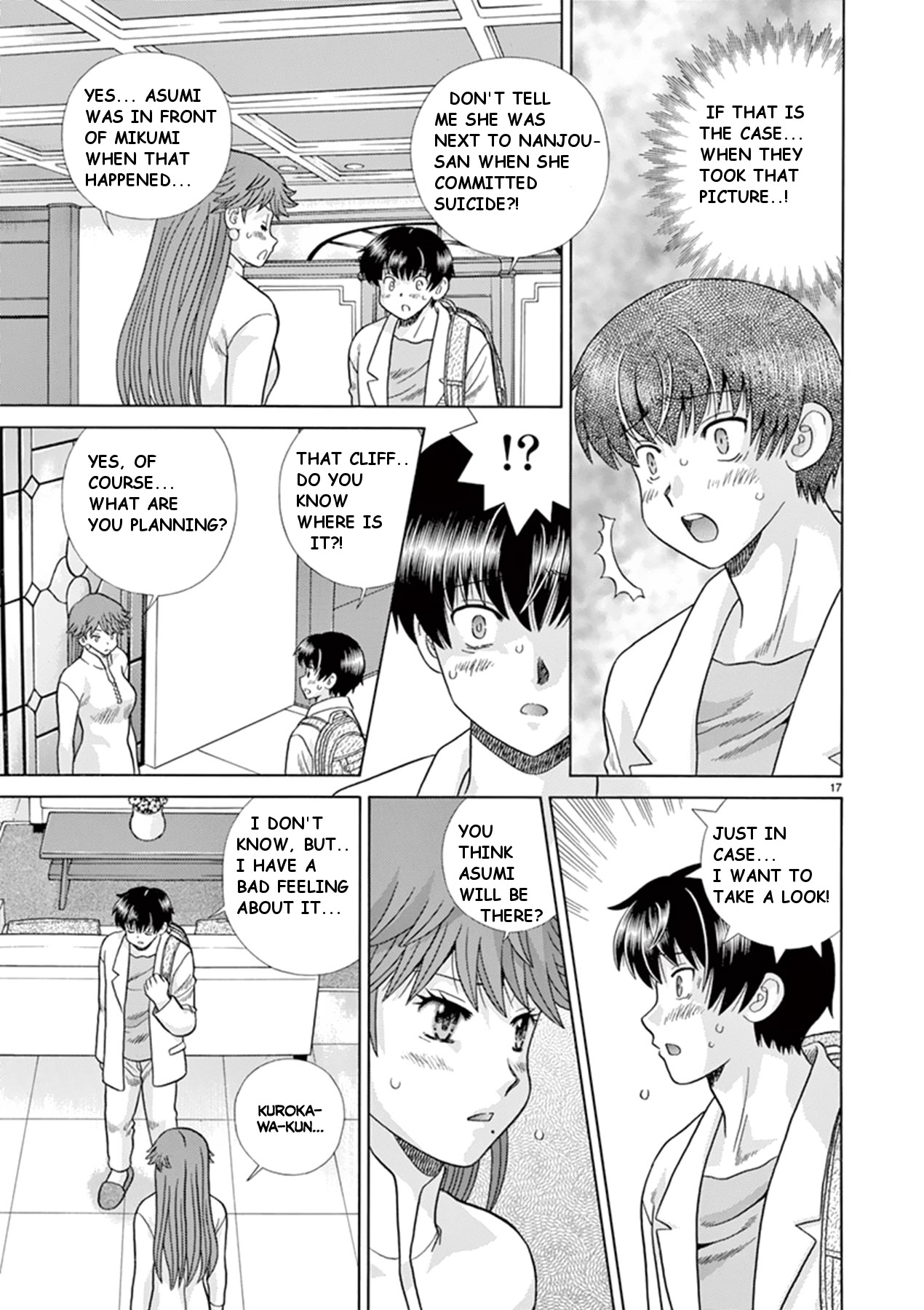 Toumei Ningen Kyoutei Chapter 36 page 17 - Chapter 36: Don't die