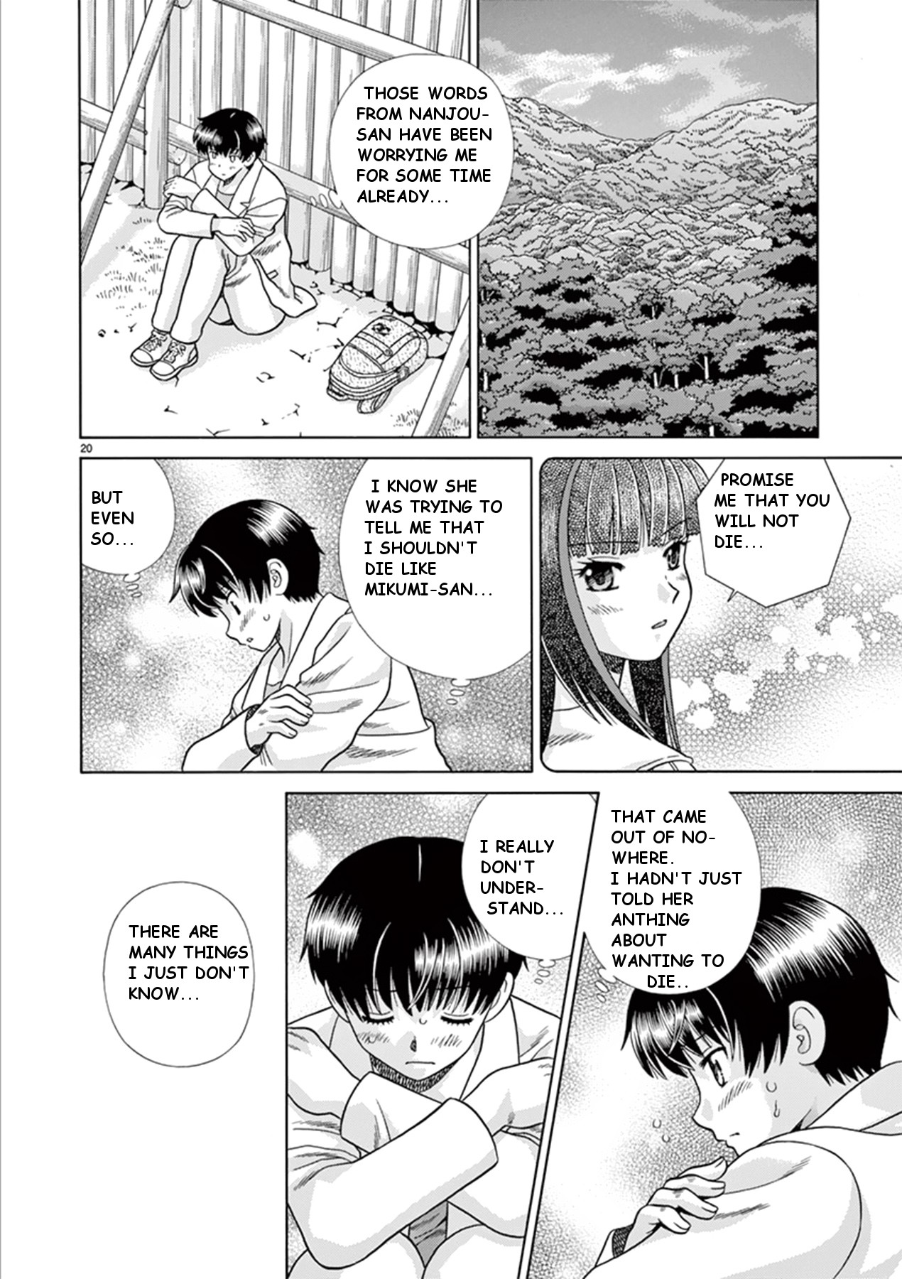 Toumei Ningen Kyoutei Chapter 36 page 20 - Chapter 36: Don't die