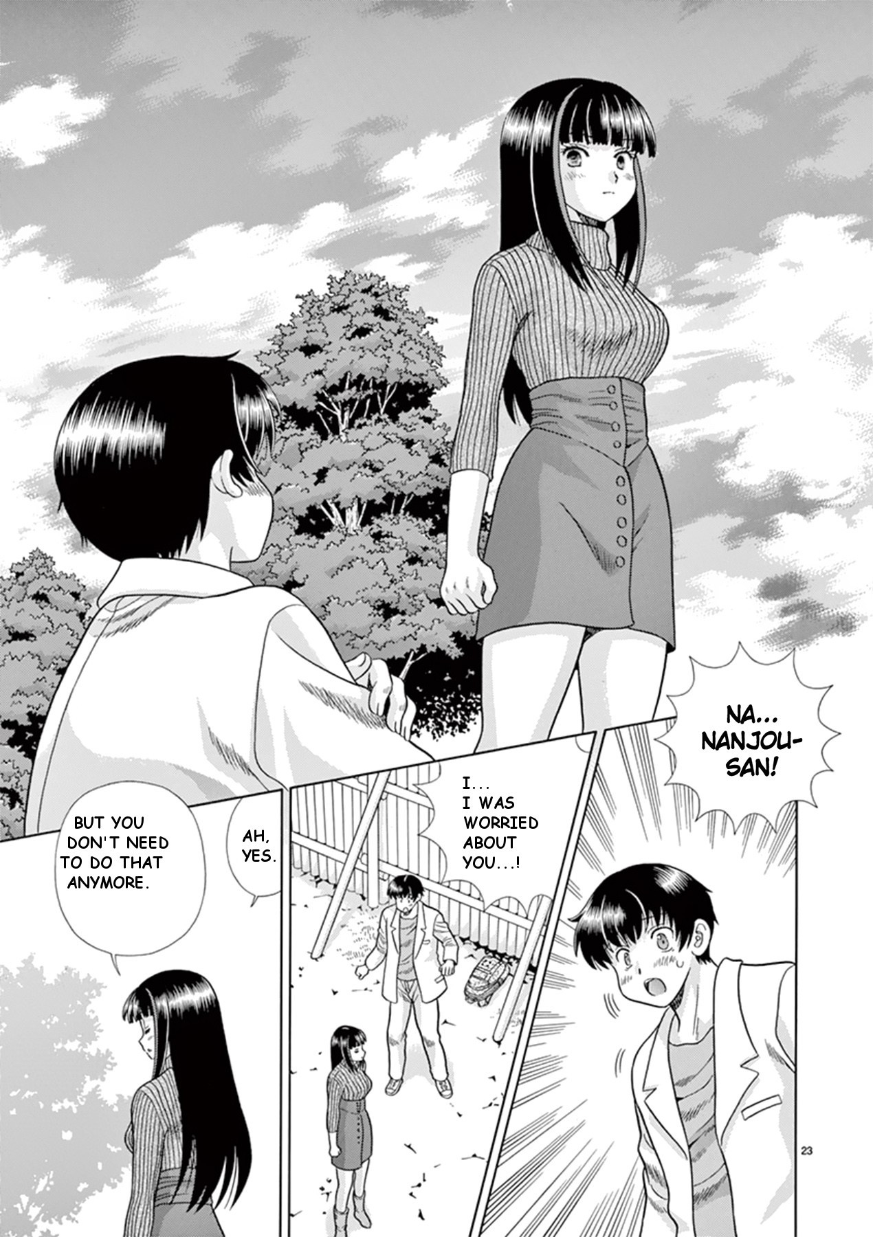 Toumei Ningen Kyoutei Chapter 36 page 23 - Chapter 36: Don't die