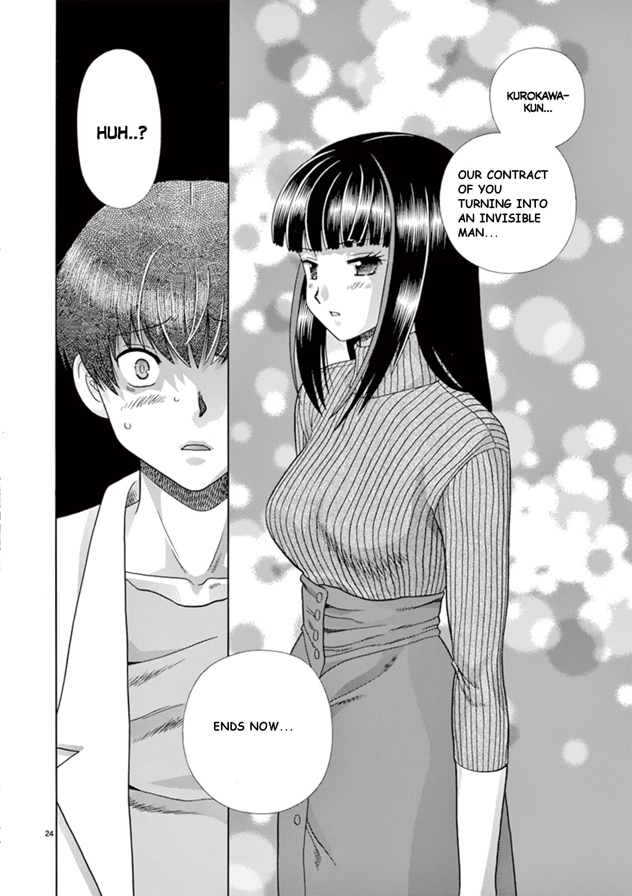 Toumei Ningen Kyoutei Chapter 36 page 24 - Chapter 36: Don't die