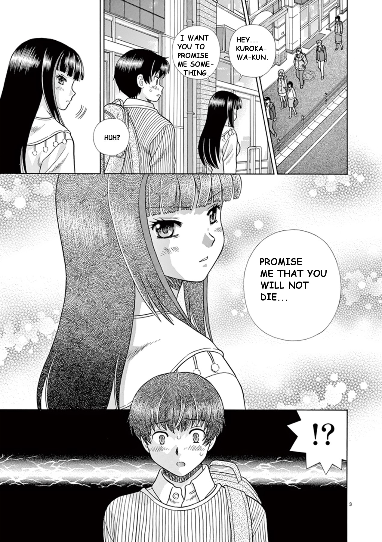 Toumei Ningen Kyoutei Chapter 36 page 3 - Chapter 36: Don't die
