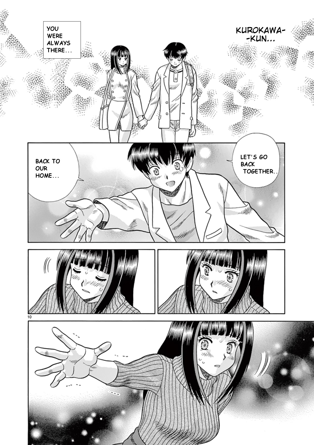 Toumei Ningen Kyoutei Chapter 37 page 10 - Chapter 37: To our place