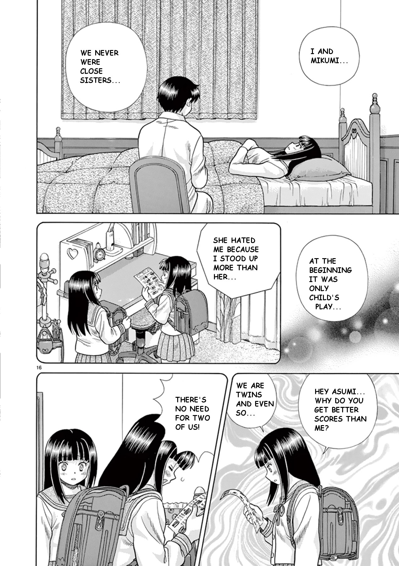 Toumei Ningen Kyoutei Chapter 37 page 16 - Chapter 37: To our place