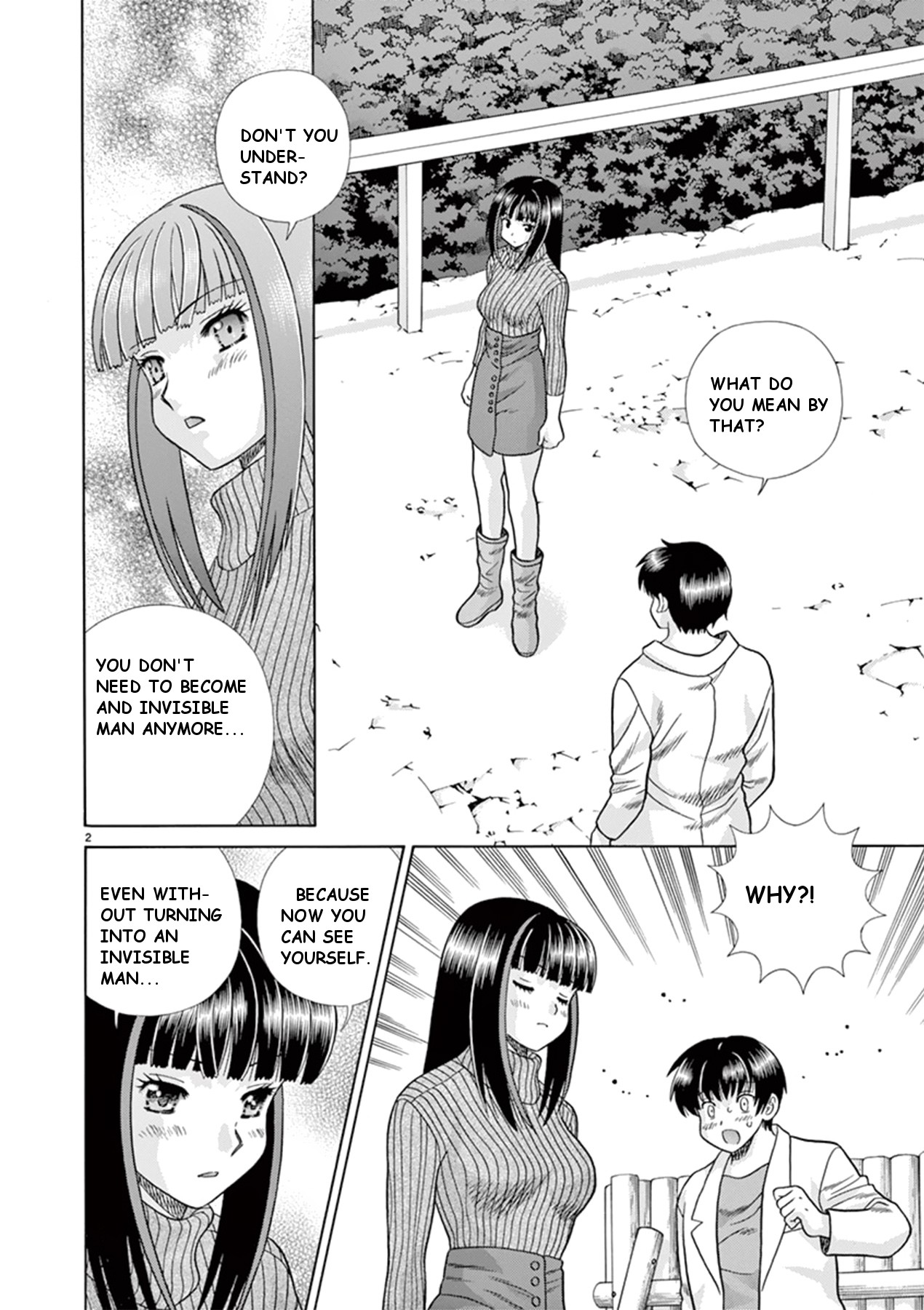 Toumei Ningen Kyoutei Chapter 37 page 2 - Chapter 37: To our place