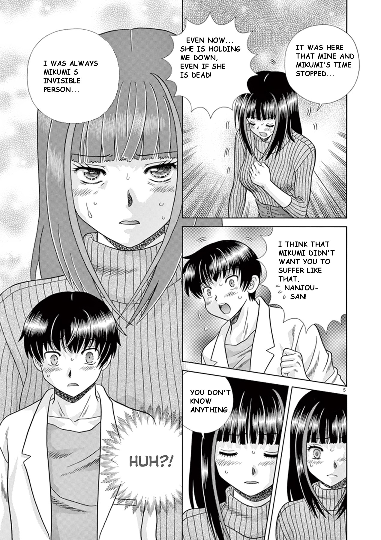 Toumei Ningen Kyoutei Chapter 37 page 5 - Chapter 37: To our place
