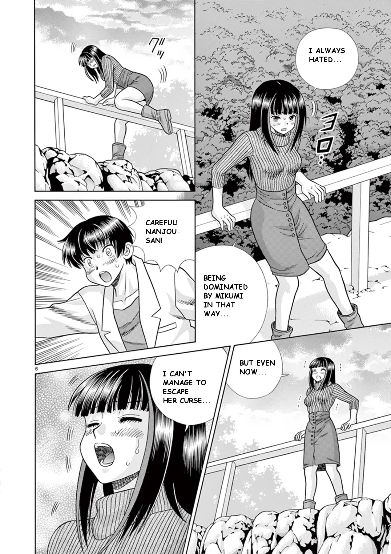 Toumei Ningen Kyoutei Chapter 37 page 6 - Chapter 37: To our place
