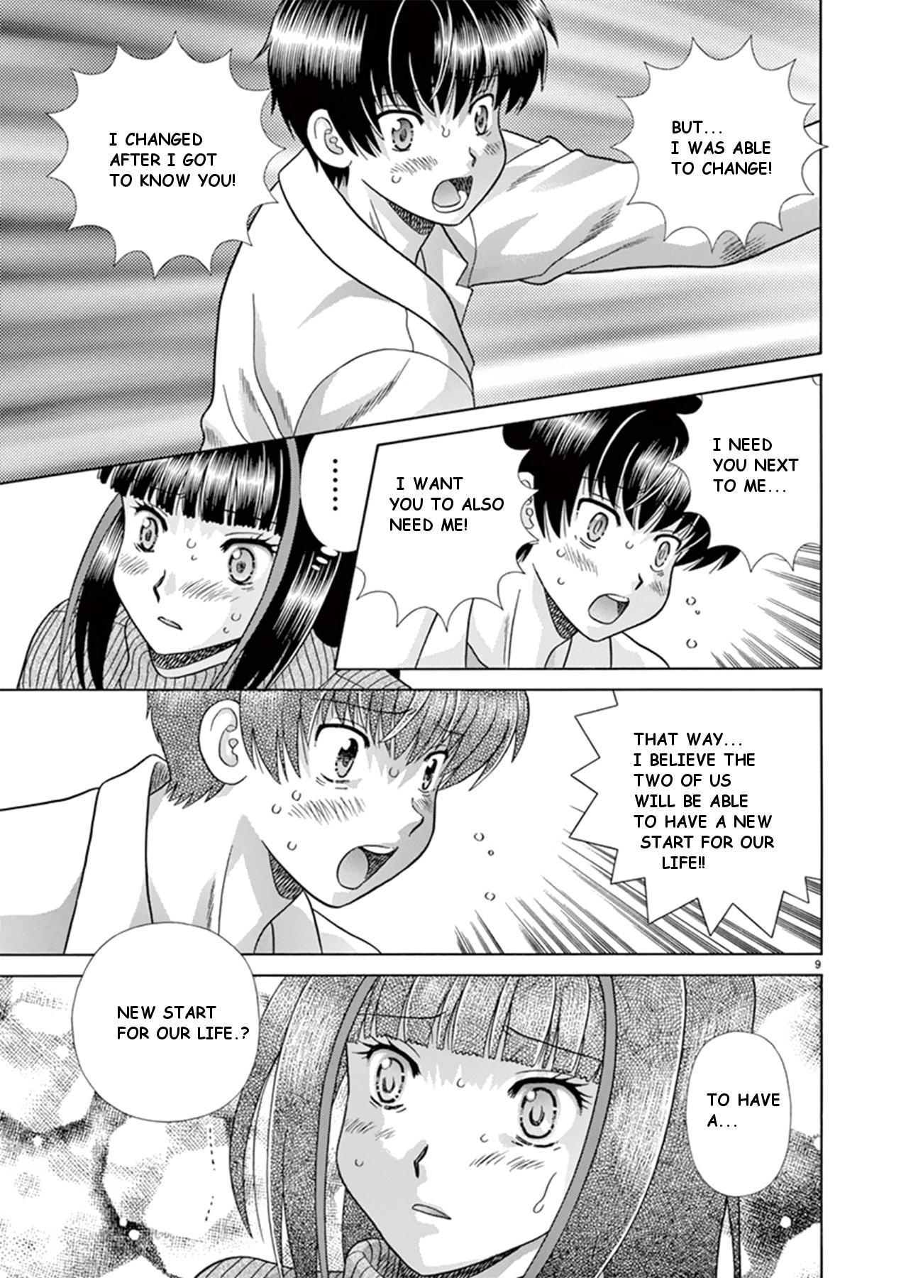 Toumei Ningen Kyoutei Chapter 37 page 9 - Chapter 37: To our place