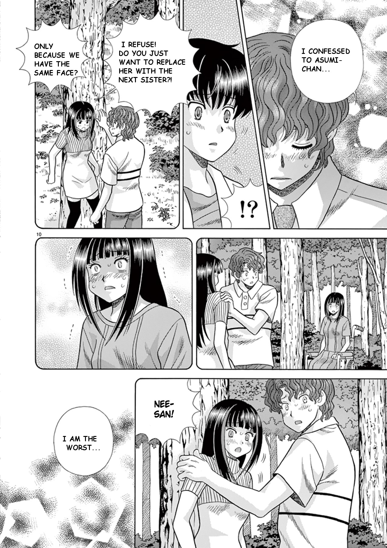 Toumei Ningen Kyoutei Chapter 38 page 10 - Chapter 38: I can't smile anymore