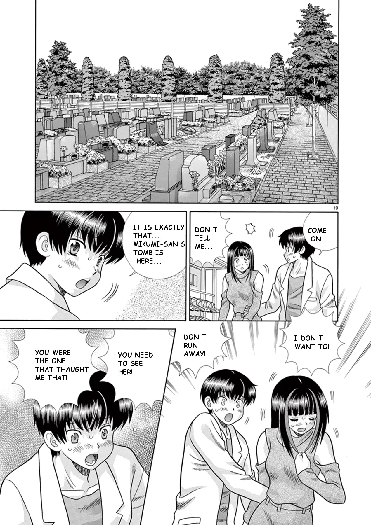 Toumei Ningen Kyoutei Chapter 38 page 19 - Chapter 38: I can't smile anymore