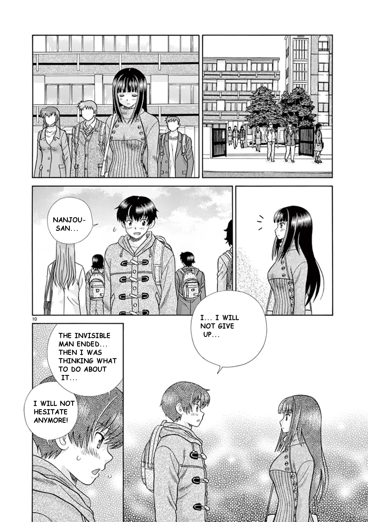 Toumei Ningen Kyoutei Chapter 39 page 10 - Chapter 39: Now we will become invisible persons
