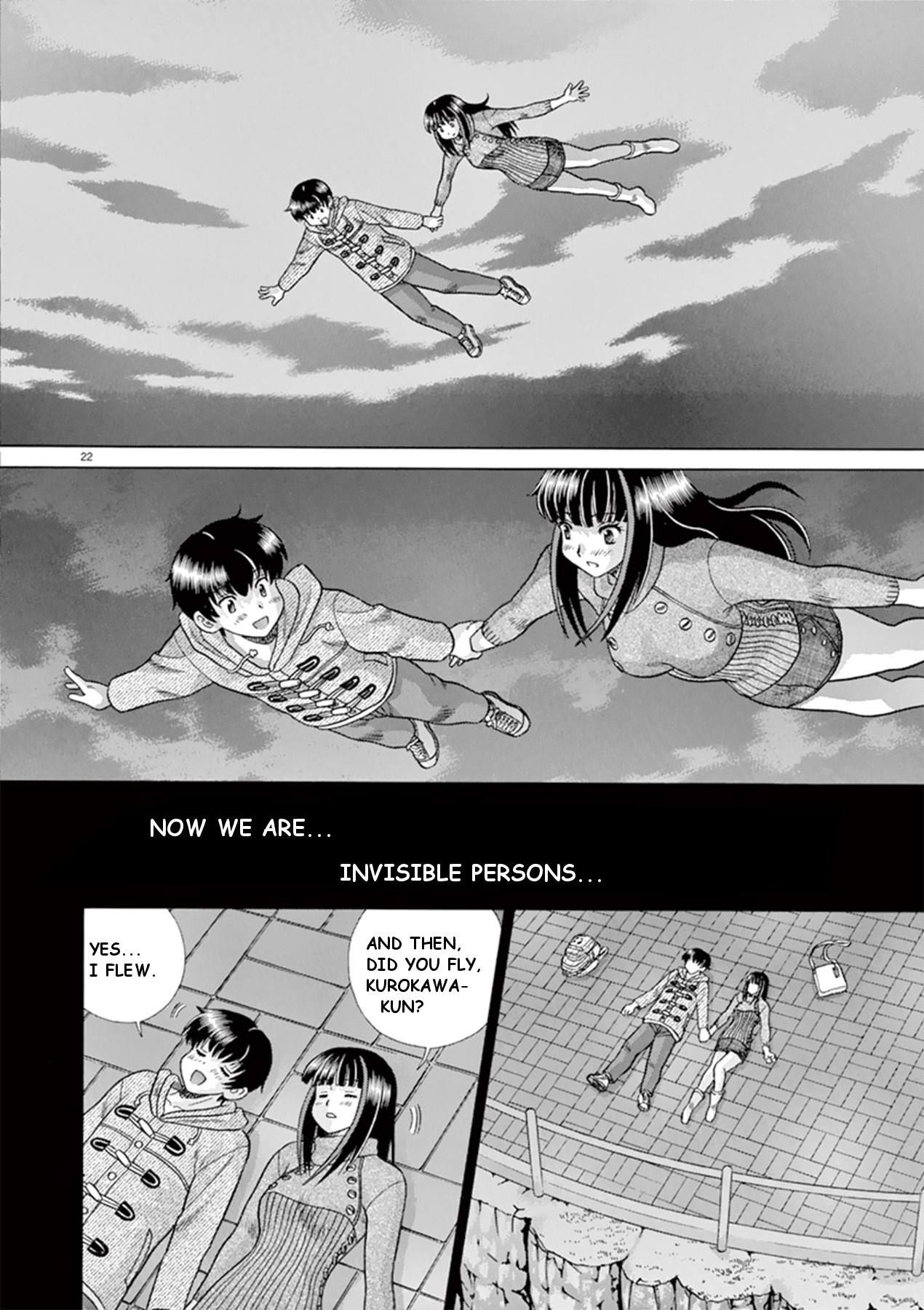 Toumei Ningen Kyoutei Chapter 39 page 21 - Chapter 39: Now we will become invisible persons