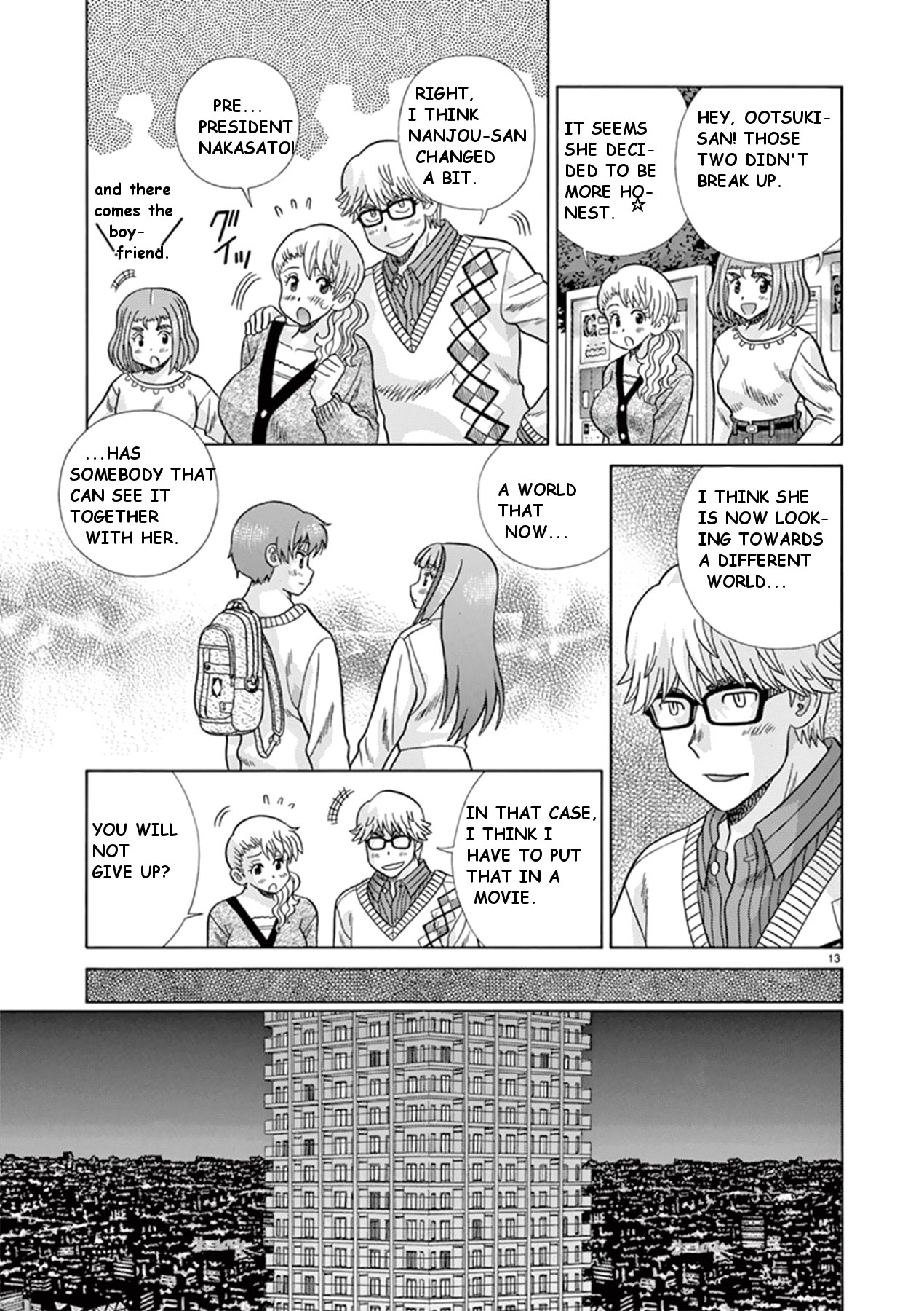 Toumei Ningen Kyoutei Chapter 40 page 13 - Chapter 40: Towards our future [END]