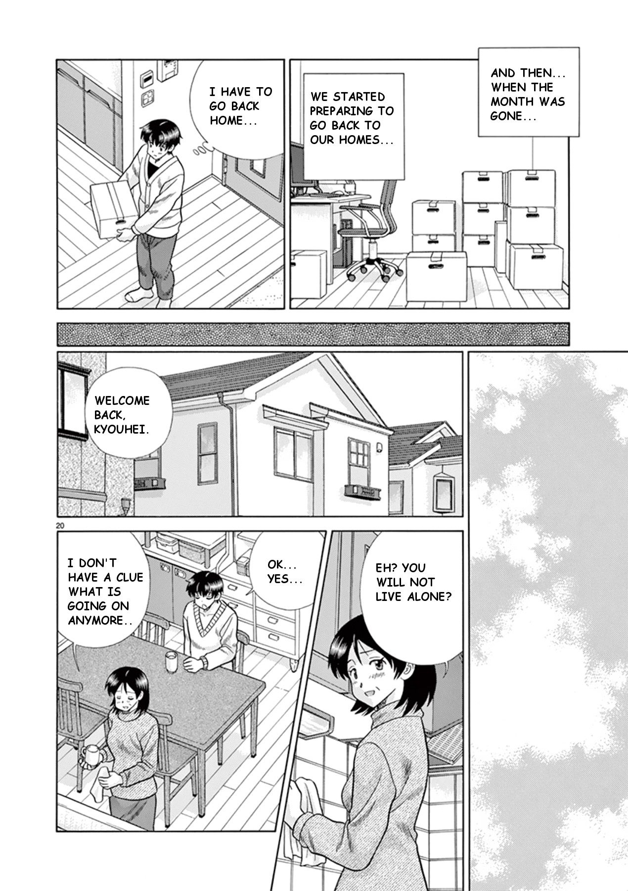 Toumei Ningen Kyoutei Chapter 40 page 20 - Chapter 40: Towards our future [END]