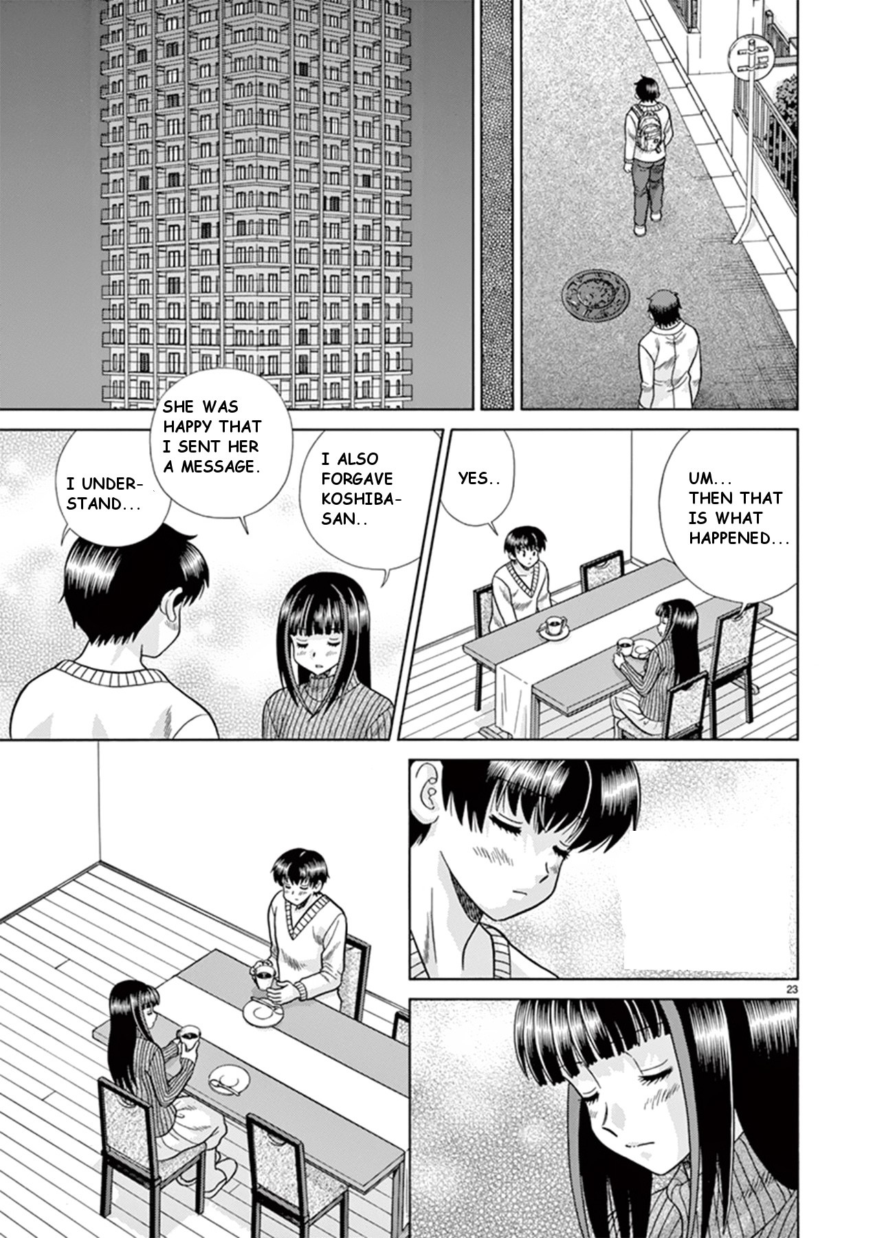 Toumei Ningen Kyoutei Chapter 40 page 23 - Chapter 40: Towards our future [END]