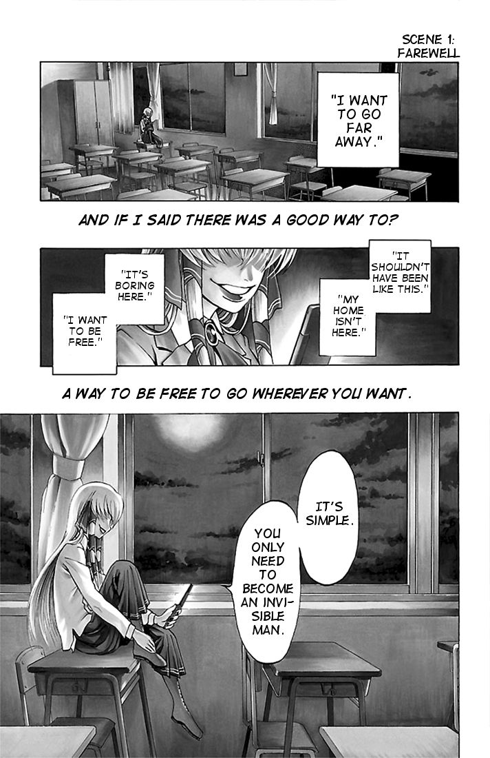 Toumei Ningen no Tsukurikata Chapter 1 page 6 - Chapter 1 : Goodbye