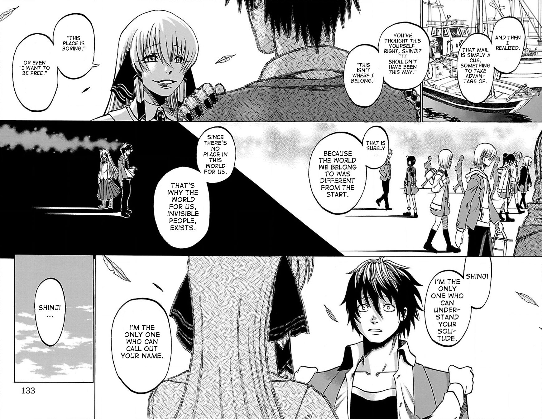 Toumei Ningen no Tsukurikata Chapter 5 page 9 - Chapter 5 : Despair