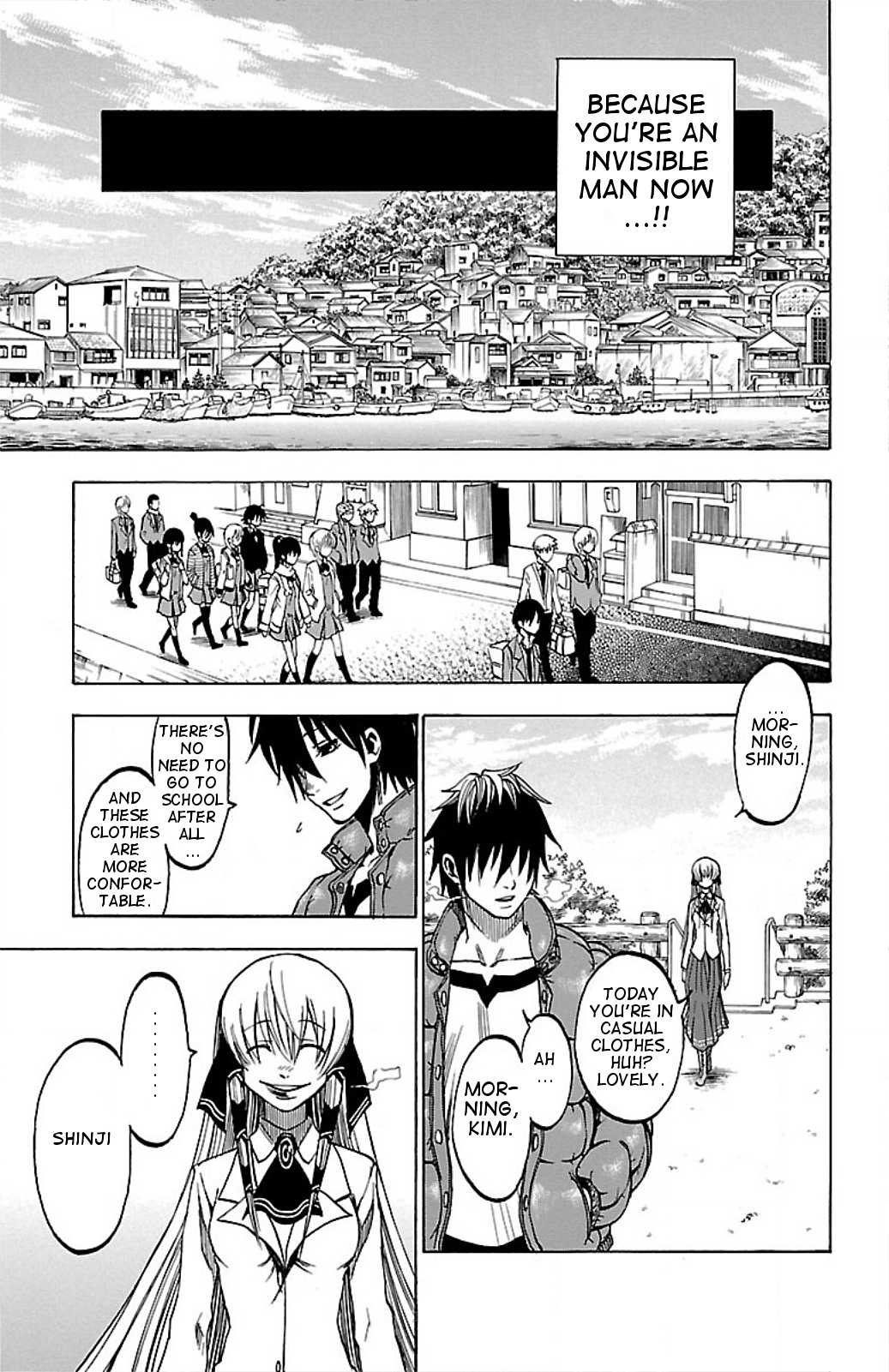 Toumei Ningen no Tsukurikata Chapter 6 page 5 - Chapter 6 : Where I Belong.