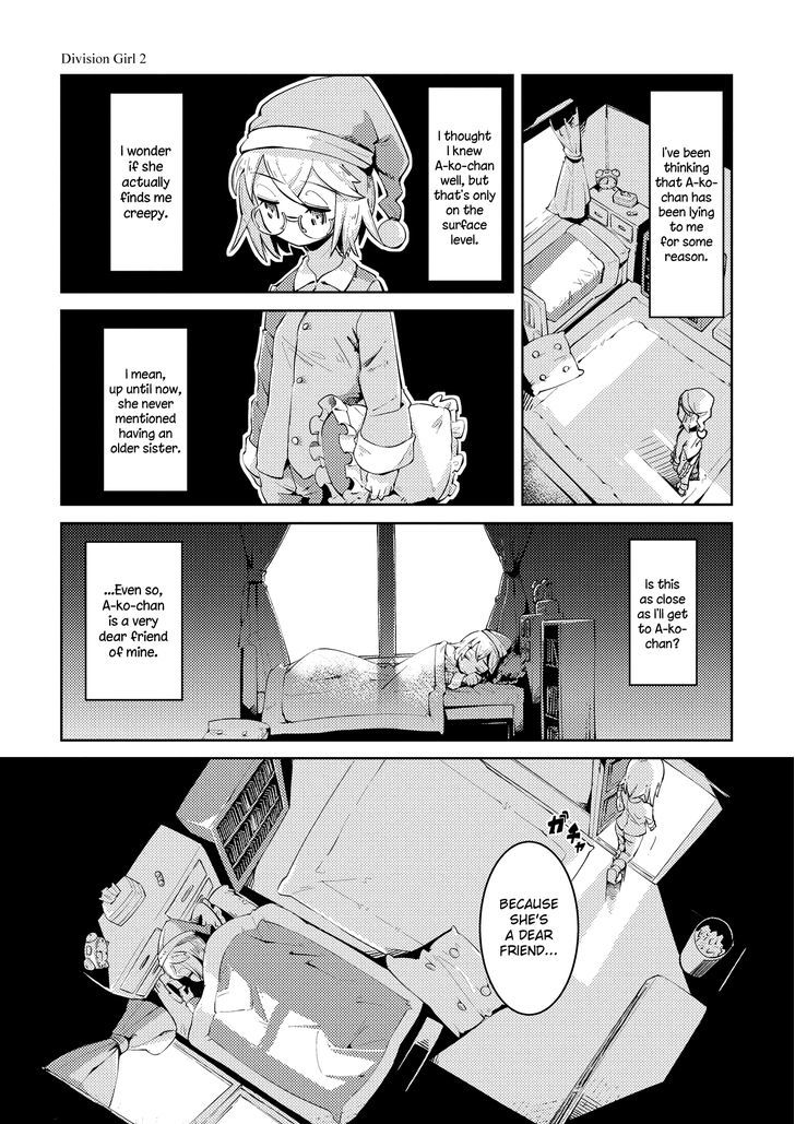 Tousaku Shoujo Shoukougun Chapter 4 page 1 - Chapter 4 : Division Girl 2