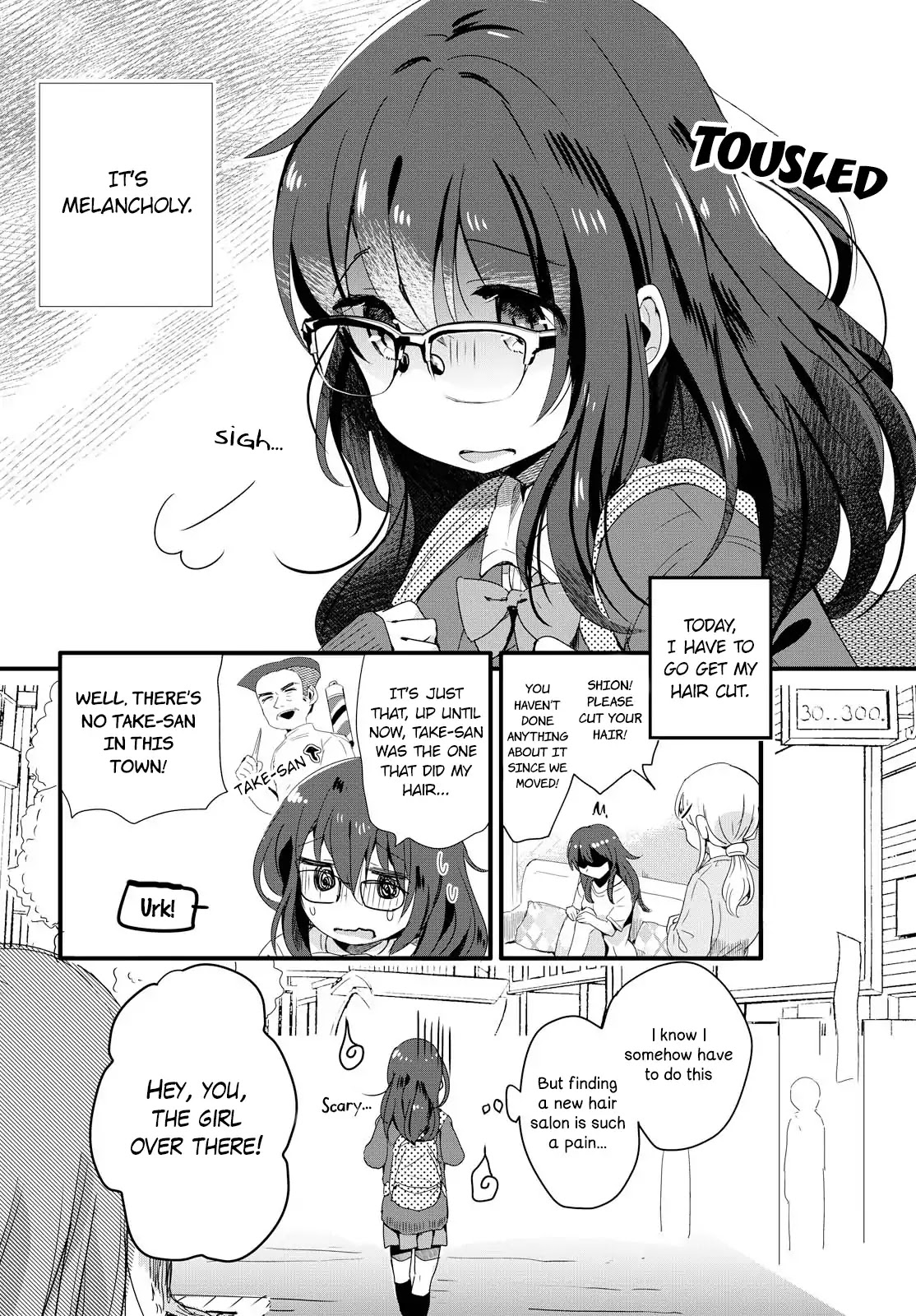 Tousled Melancholy Chapter 0 page 2 - Chapter 0: Oneshot