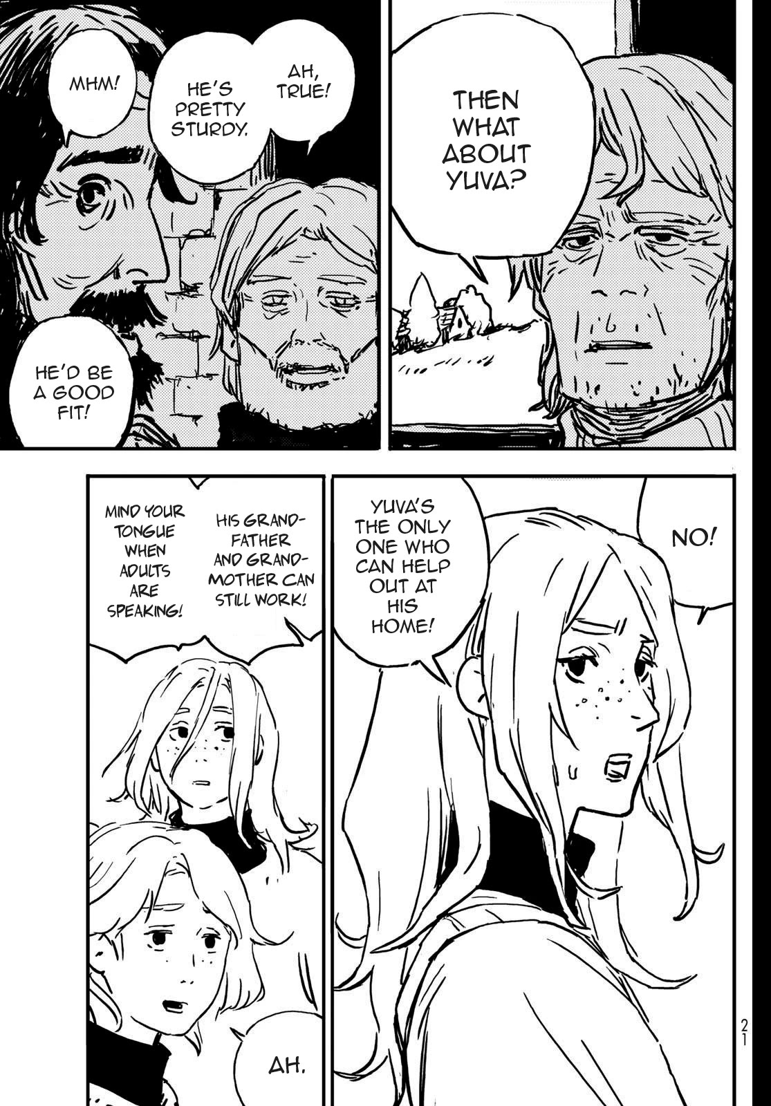 Tower Dungeon Chapter 1 page 11 - Chapter 1: Yuva, Renowed Thrower of Feed