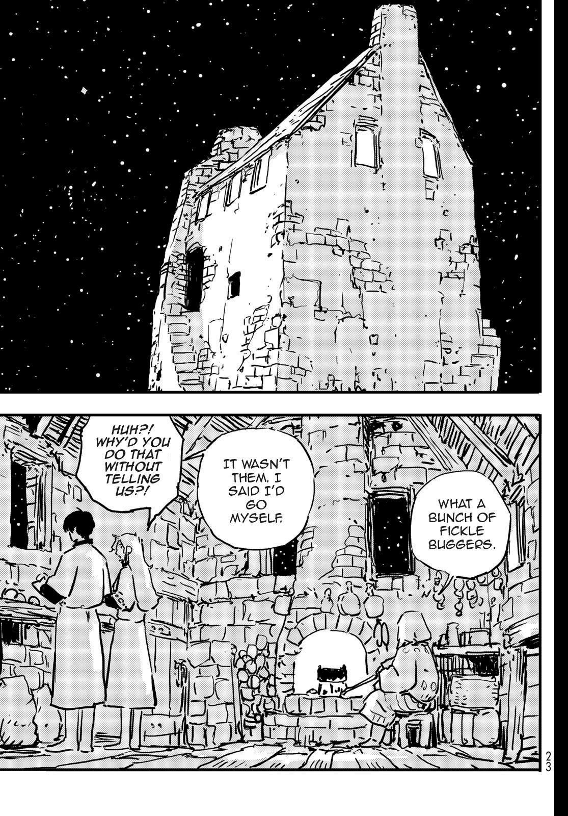 Tower Dungeon Chapter 1 page 13 - Chapter 1: Yuva, Renowed Thrower of Feed