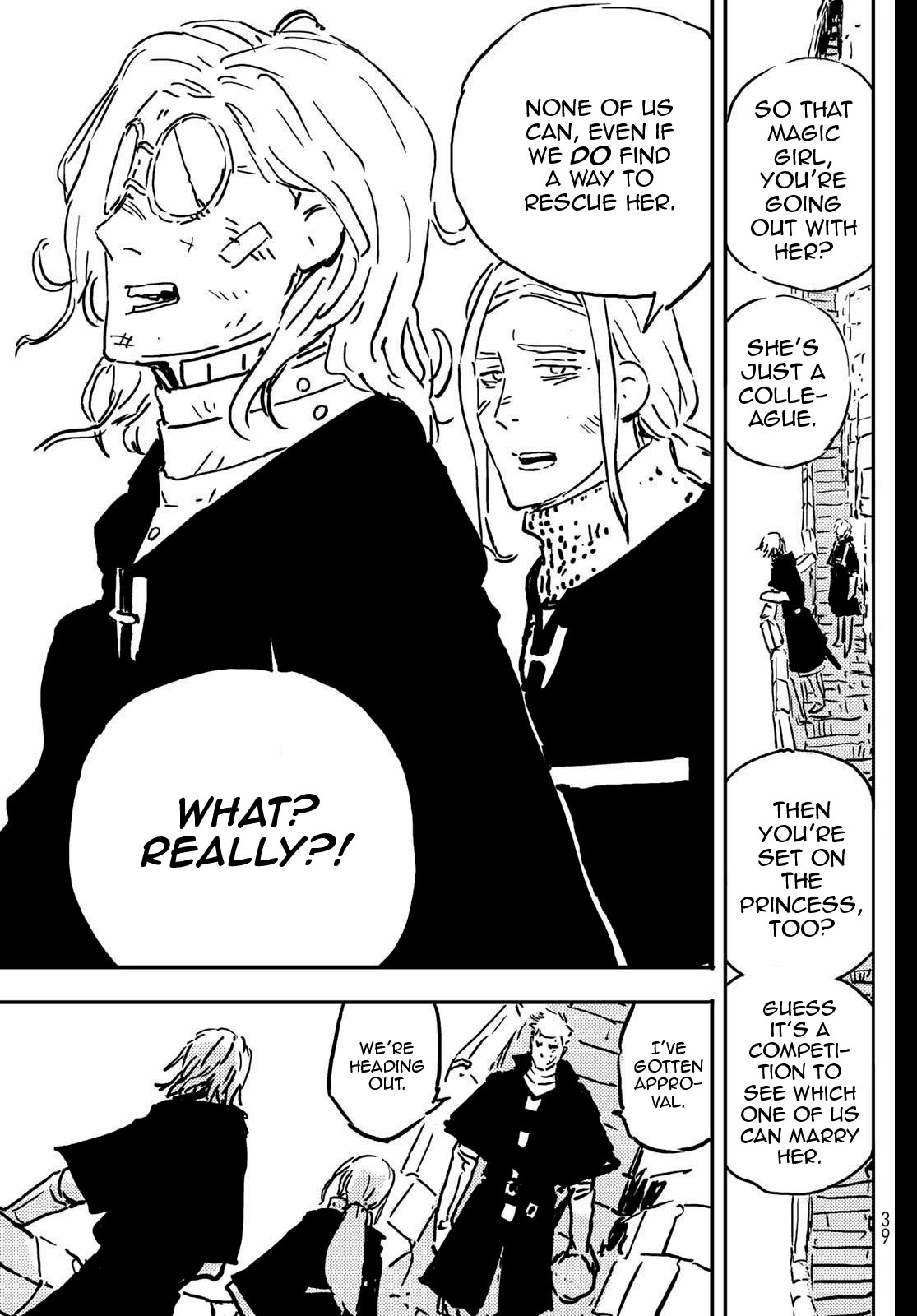 Tower Dungeon Chapter 1 page 29 - Chapter 1: Yuva, Renowed Thrower of Feed