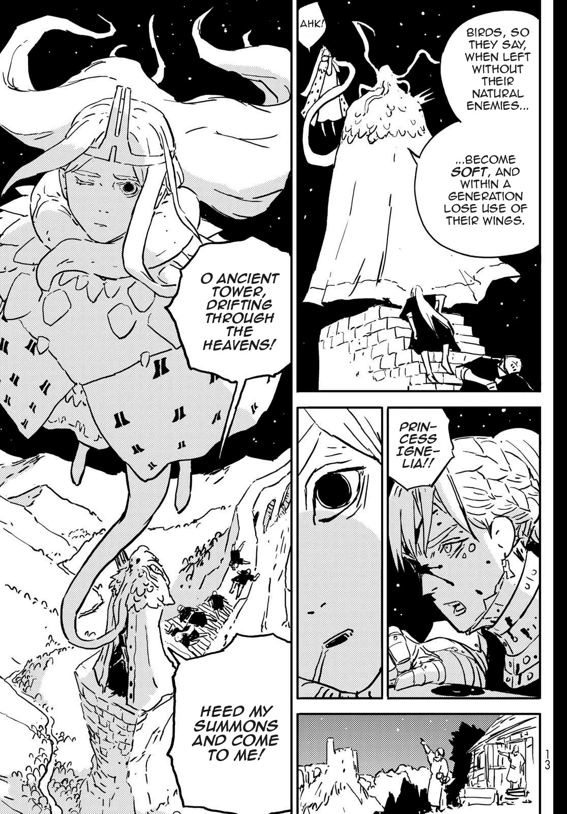 Tower Dungeon Chapter 1 page 3 - Chapter 1: Yuva, Renowed Thrower of Feed