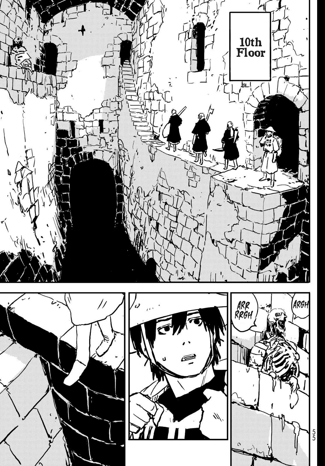 Tower Dungeon Chapter 1 page 43 - Chapter 1: Yuva, Renowed Thrower of Feed