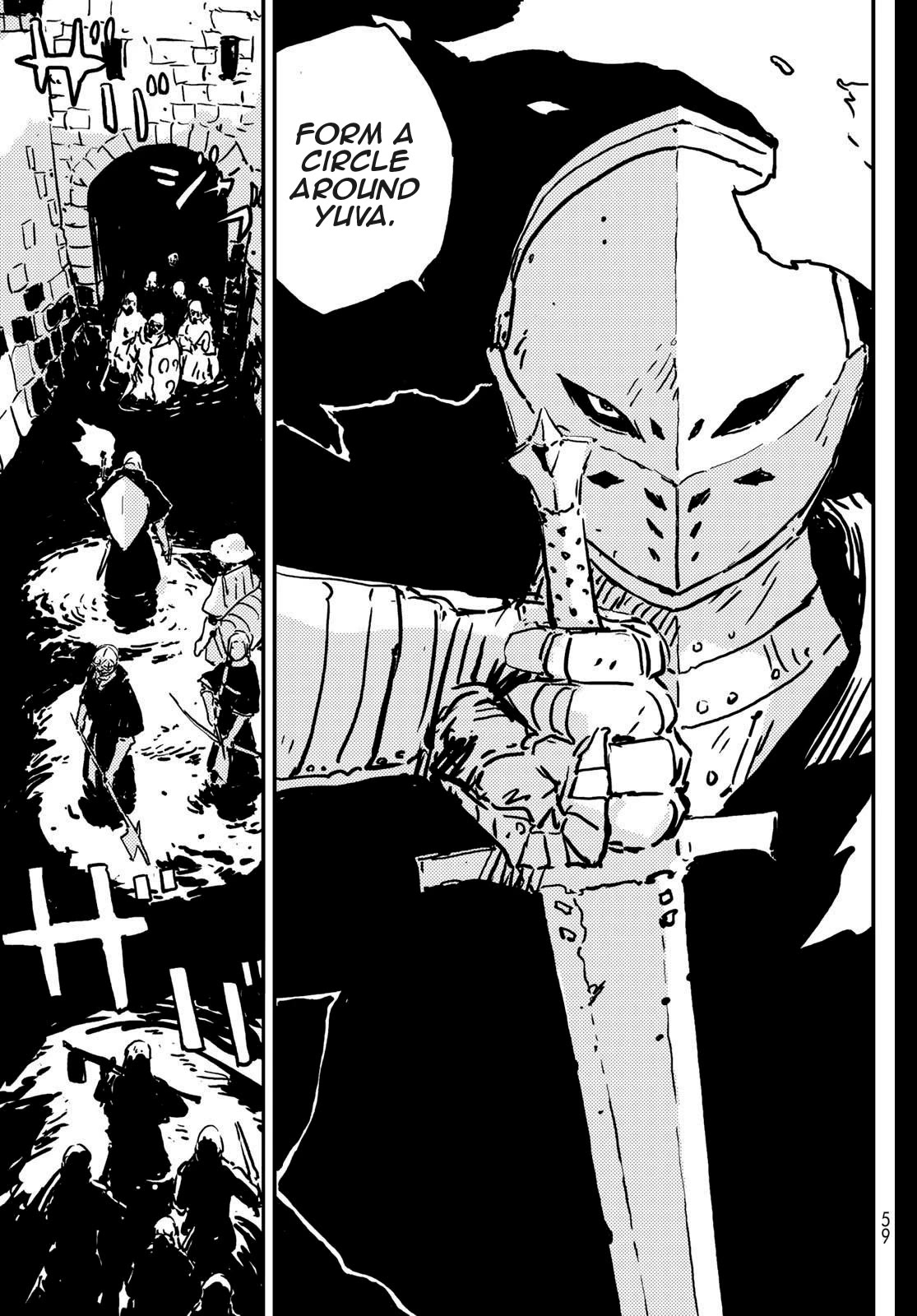 Tower Dungeon Chapter 1 page 47 - Chapter 1: Yuva, Renowed Thrower of Feed