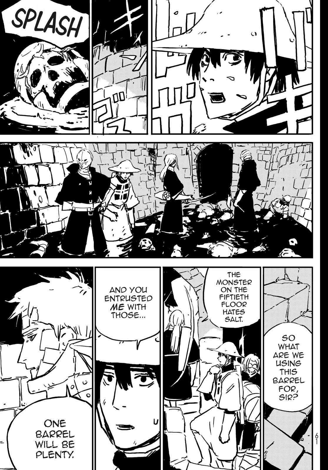 Tower Dungeon Chapter 1 page 49 - Chapter 1: Yuva, Renowed Thrower of Feed