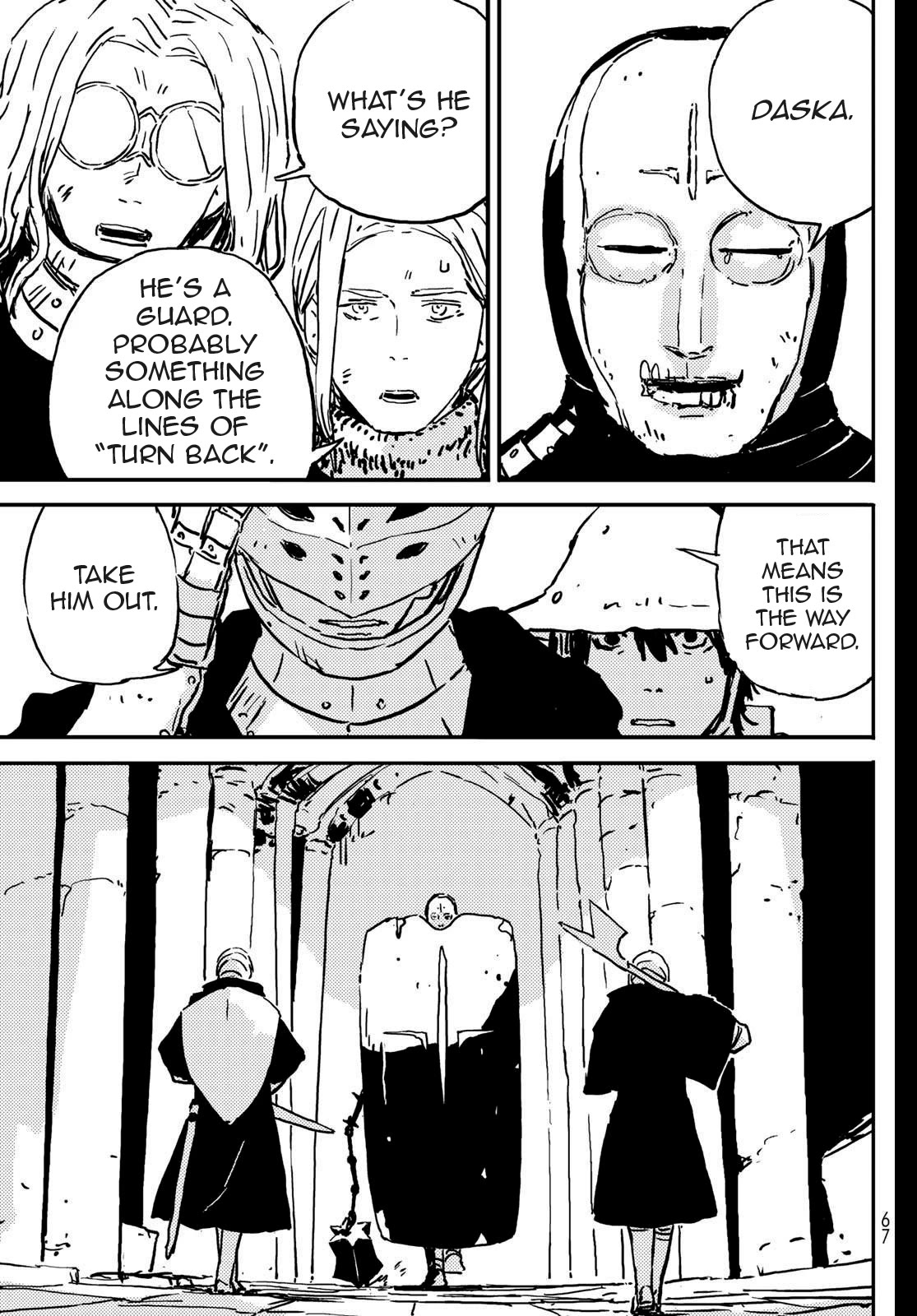 Tower Dungeon Chapter 1 page 55 - Chapter 1: Yuva, Renowed Thrower of Feed