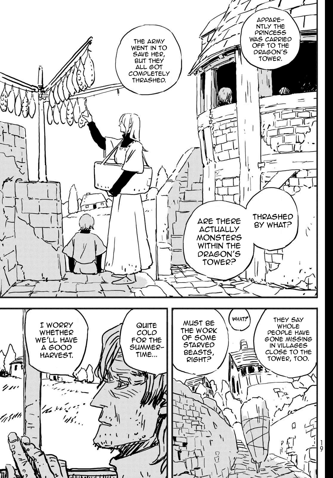 Tower Dungeon Chapter 1 page 9 - Chapter 1: Yuva, Renowed Thrower of Feed