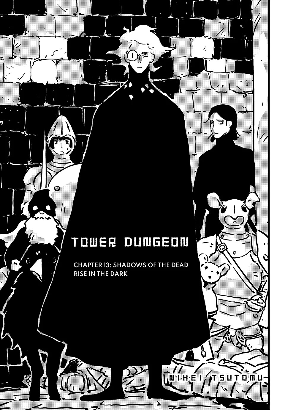 Tower Dungeon Chapter 13 page 1 - Chapter 13: SHADOWS OF THE DEAD RISE IN THE DARK