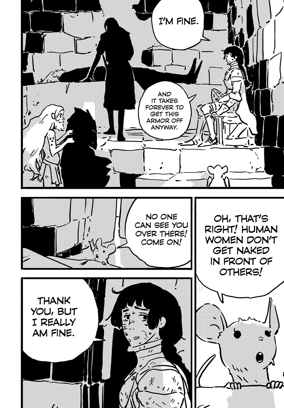 Tower Dungeon Chapter 13 page 17 - Chapter 13: SHADOWS OF THE DEAD RISE IN THE DARK