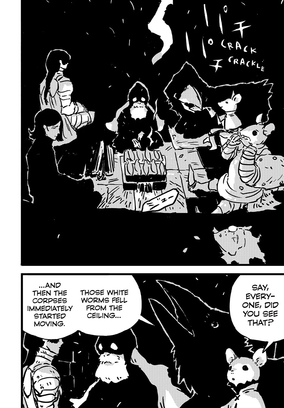 Tower Dungeon Chapter 13 page 19 - Chapter 13: SHADOWS OF THE DEAD RISE IN THE DARK