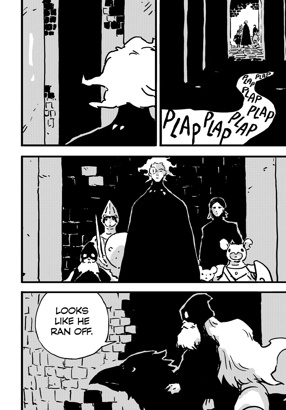 Tower Dungeon Chapter 13 page 4 - Chapter 13: SHADOWS OF THE DEAD RISE IN THE DARK