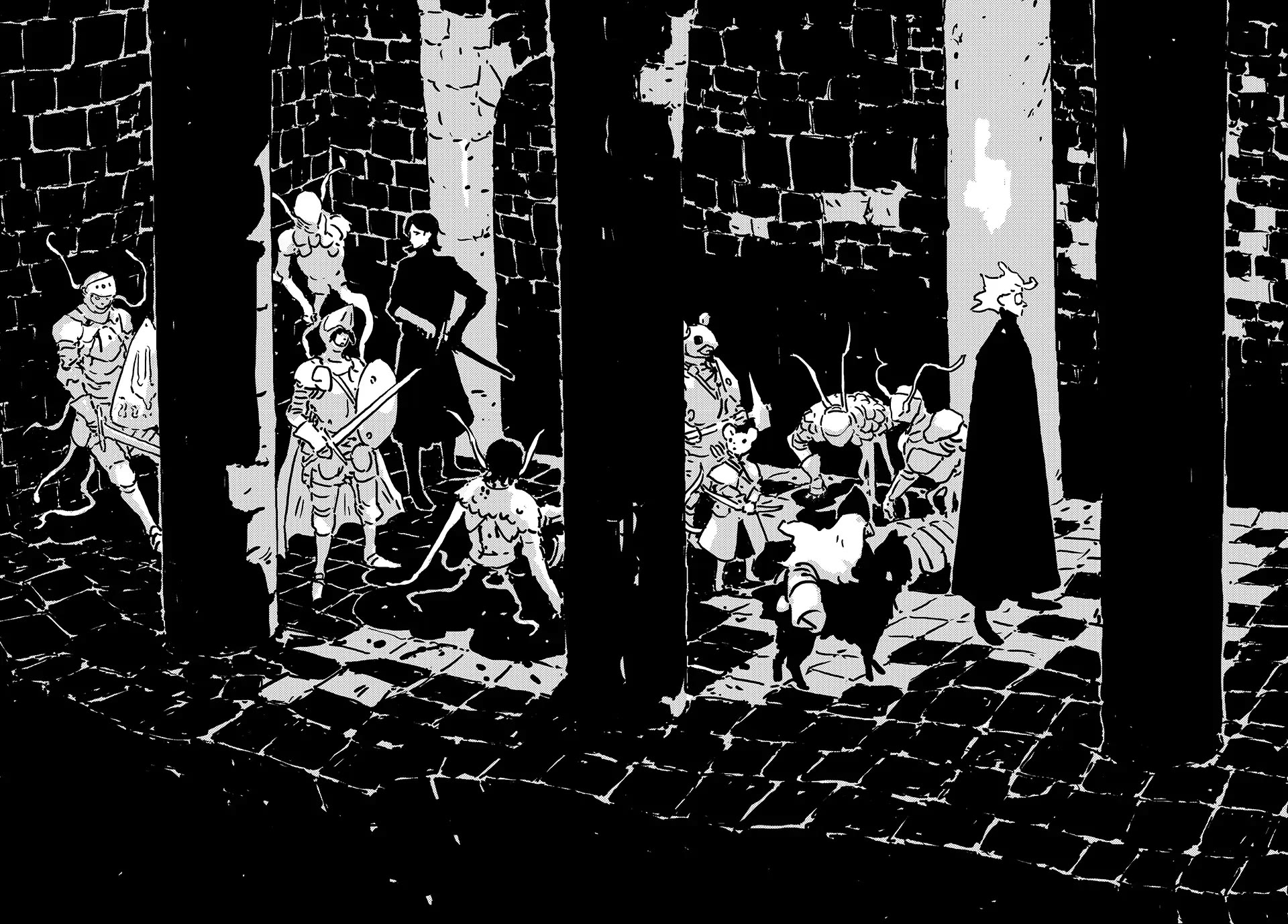 Tower Dungeon Chapter 13 page 8 - Chapter 13: SHADOWS OF THE DEAD RISE IN THE DARK