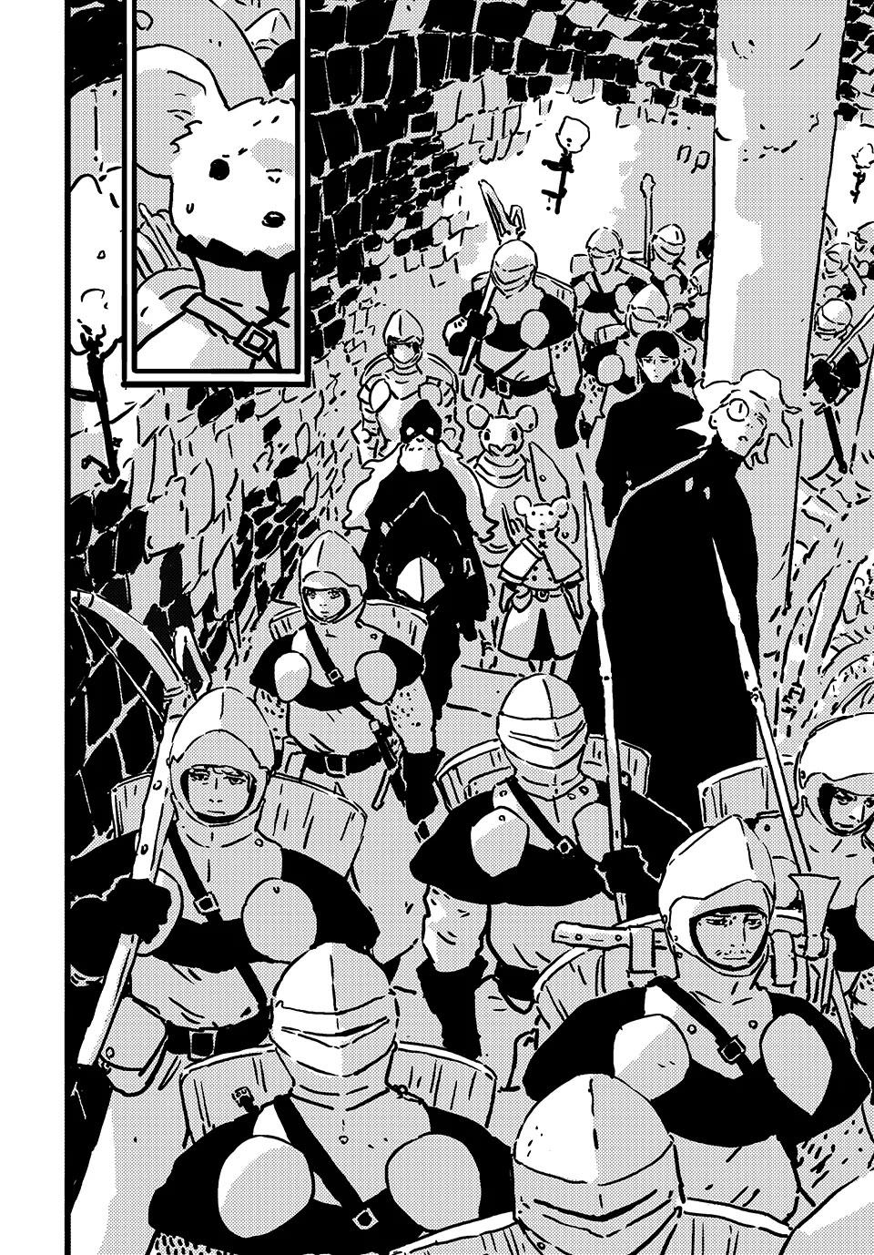 Tower Dungeon Chapter 14 page 10 - Chapter 14: A PROCESSION OF WARRIORS CHALLENGING THE DARKNESS