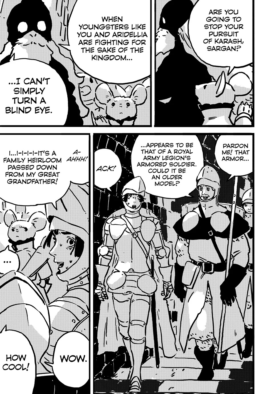 Tower Dungeon Chapter 14 page 13 - Chapter 14: A PROCESSION OF WARRIORS CHALLENGING THE DARKNESS