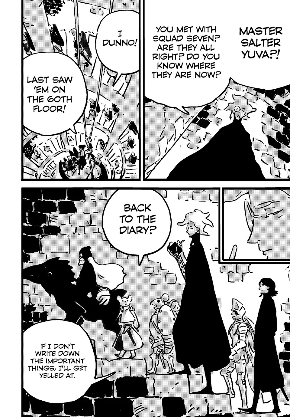 Tower Dungeon Chapter 14 page 18 - Chapter 14: A PROCESSION OF WARRIORS CHALLENGING THE DARKNESS