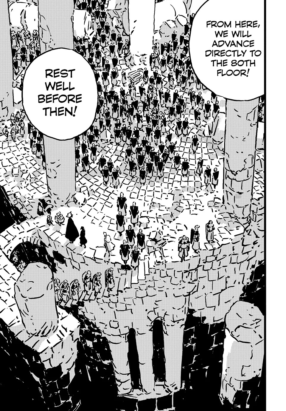 Tower Dungeon Chapter 14 page 19 - Chapter 14: A PROCESSION OF WARRIORS CHALLENGING THE DARKNESS