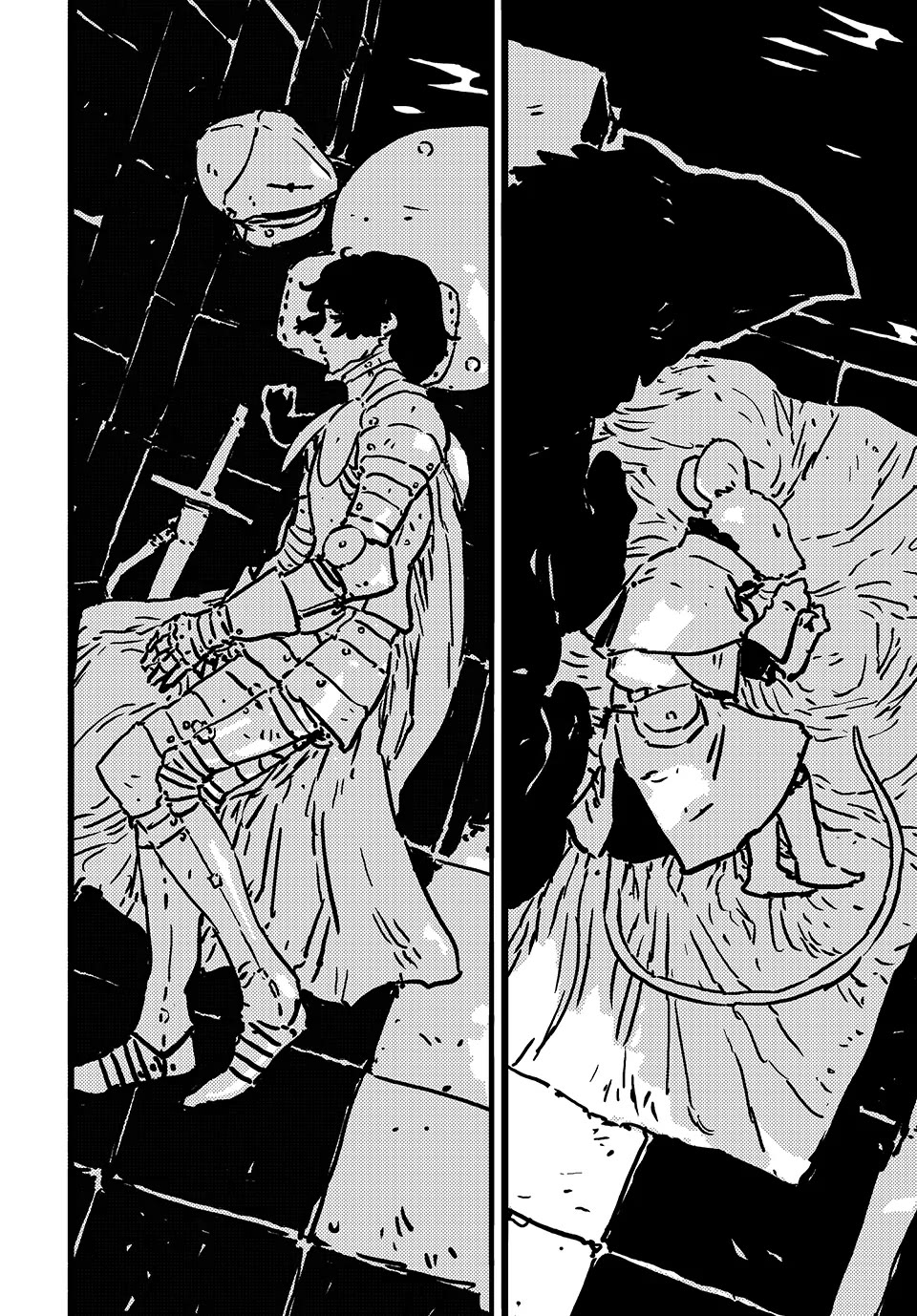 Tower Dungeon Chapter 14 page 2 - Chapter 14: A PROCESSION OF WARRIORS CHALLENGING THE DARKNESS