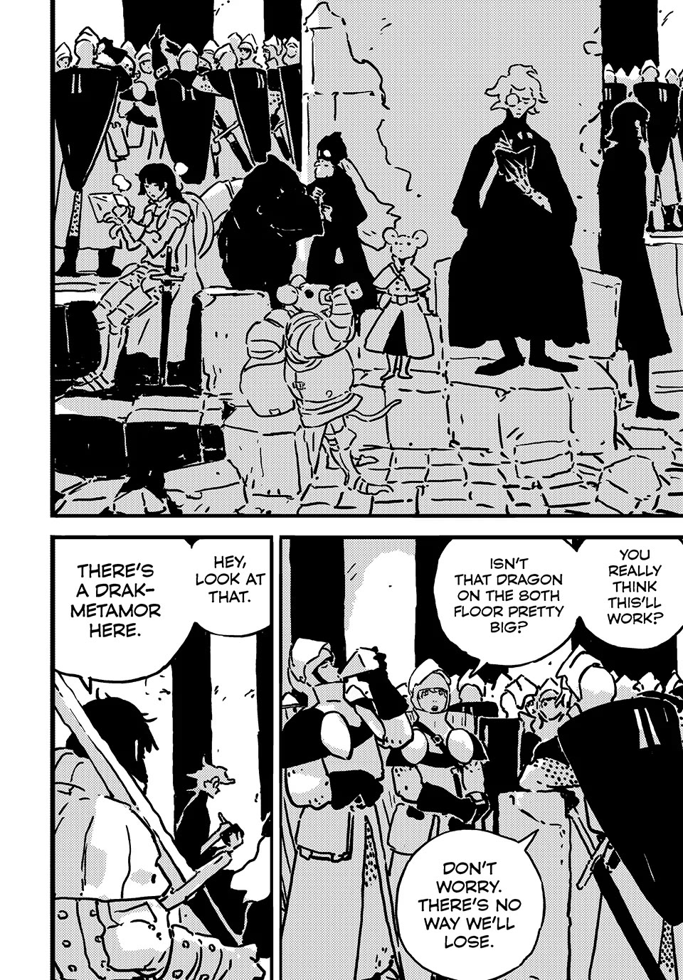 Tower Dungeon Chapter 14 page 20 - Chapter 14: A PROCESSION OF WARRIORS CHALLENGING THE DARKNESS