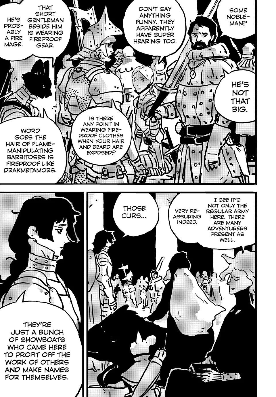 Tower Dungeon Chapter 14 page 21 - Chapter 14: A PROCESSION OF WARRIORS CHALLENGING THE DARKNESS